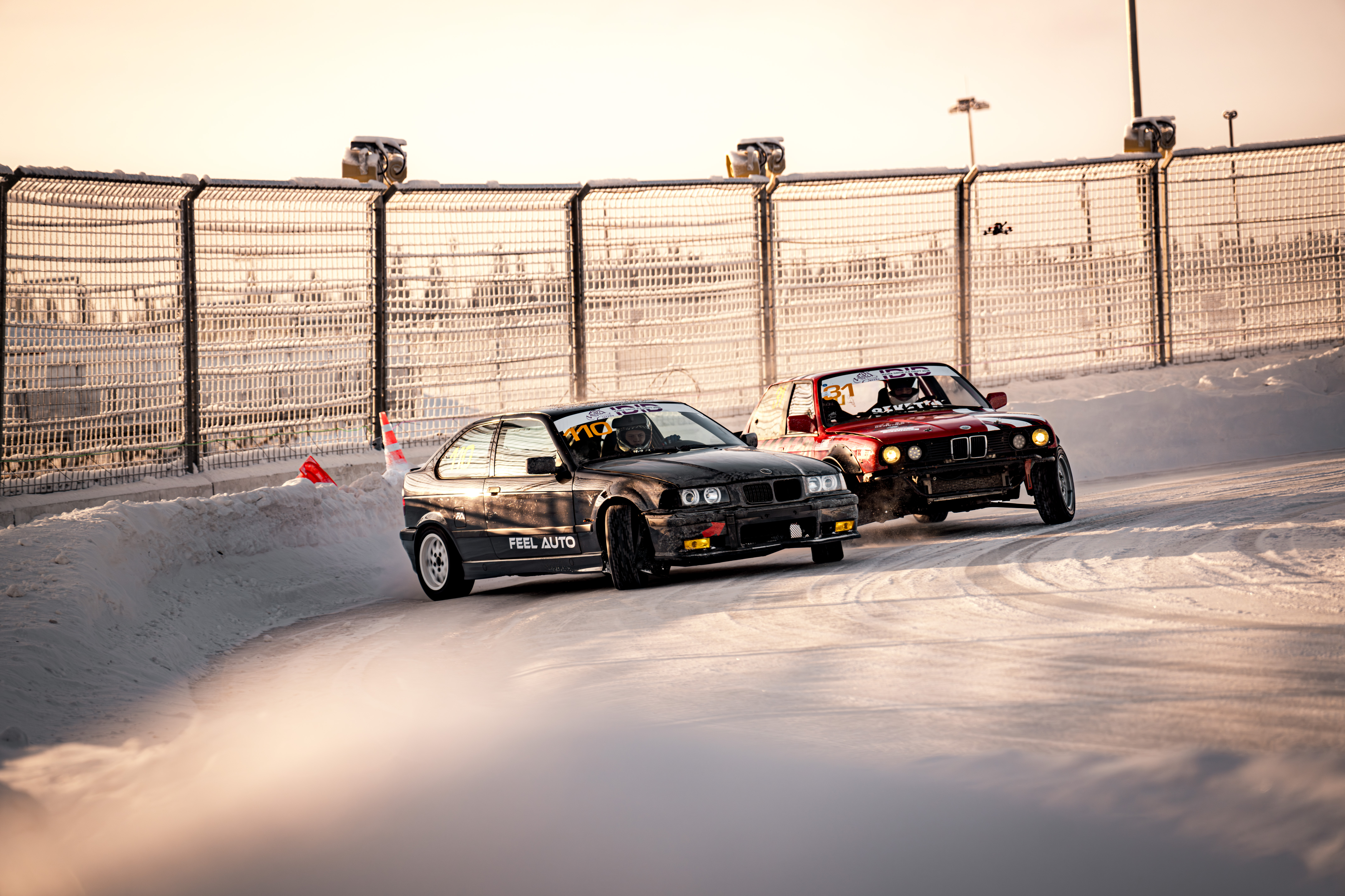 BMW против «Жигулей»: стартовал I этап Igora Drive Ice Drift сезона 2026